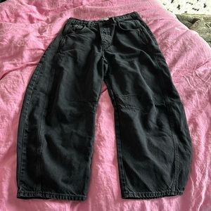 Free people barrel jeans